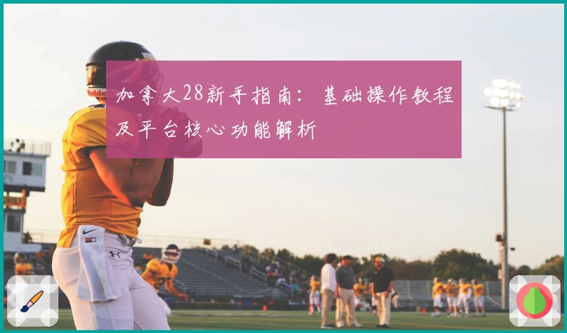 加拿大28新手指南：基础操作教程及平台核心功能解析