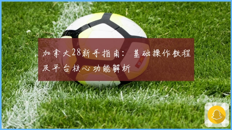 加拿大28新手指南：基础操作教程及平台核心功能解析